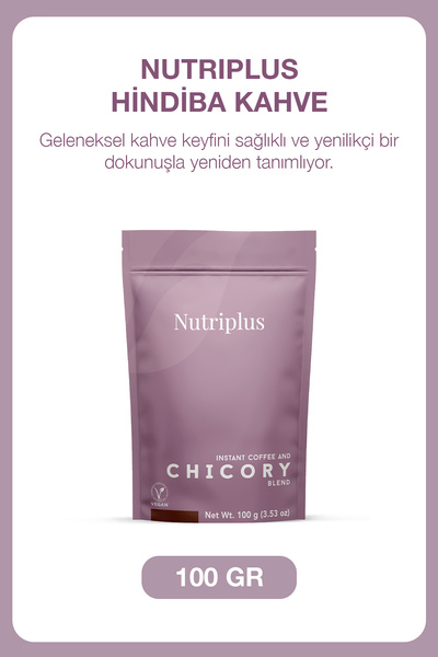 Farmasi Nutriplus Hindiba Kahve 100 gr | Vegan Çözünebilir Hindiba ve Kahve K...