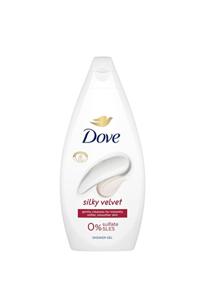 Dove Gel de duș Essential Care Silky Velvet, 450 ml