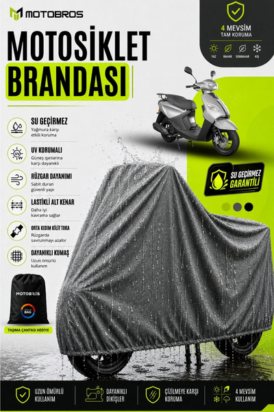 Motobros قماش القنب للدراجات النارية Apec Ps5 (الأكثر سمكًا) للاستخدام مدى ال...