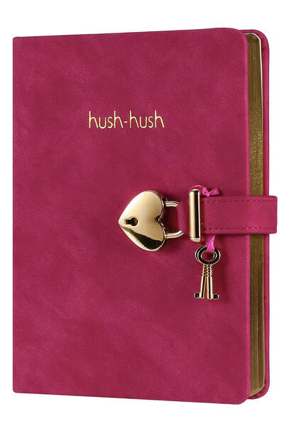 Victoria's Journals Hush Hush | Premium Kilitli Günlük & Kişisel Journal | 13...