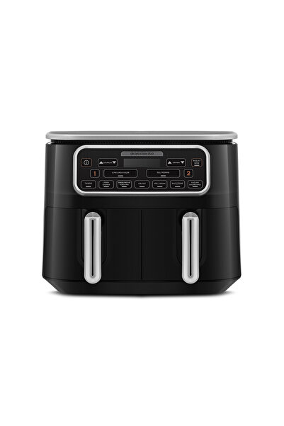 Karaca Air Pro Cook Duo Tandır XXXL Airfryer Siyah Gümüş 8L