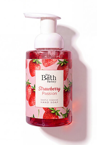 THE BATH FACTORY Moisturizing strawberry passion foam soap 300 ml