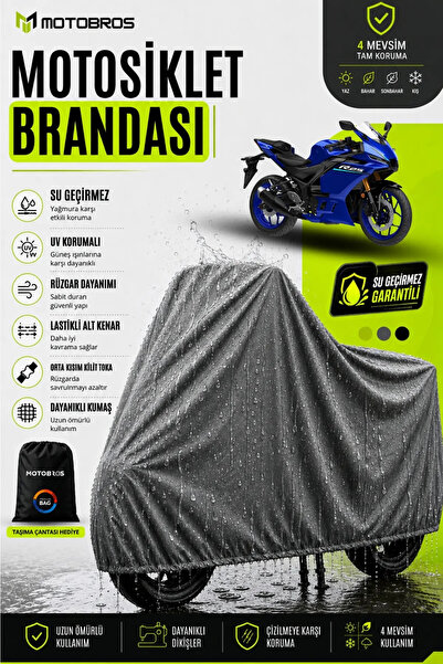 Motobros قماش دراجة نارية ياماها R25 مقاوم للماء ومتين (سميك للغاية) للاستخدا...