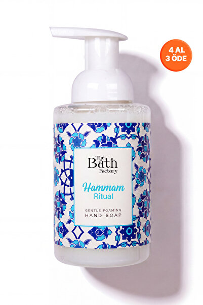 THE BATH FACTORY Nemlendirici Arındırıcı Hammam Ritual Köpük Sabun 300 ml
