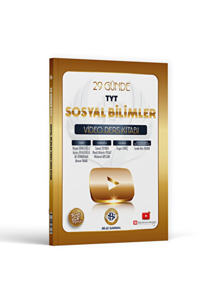 Bilgi Sarmal Yayınları Bilgi Sarmal TYT Sosyal Bilimler 29 Günde Video Ders K...
