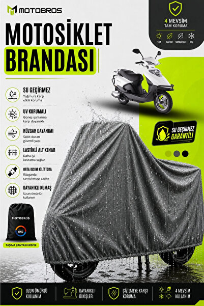Motobros Motorcycle Tarpaulin Motor Cover Kuba Vn 50 Pro Compatible Thermogua...