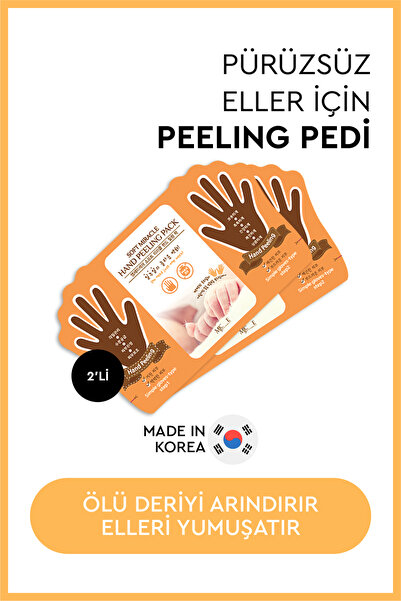 Mjcare Hand Peeling Mask 2'li - Soyulan El Peeling Maskesi