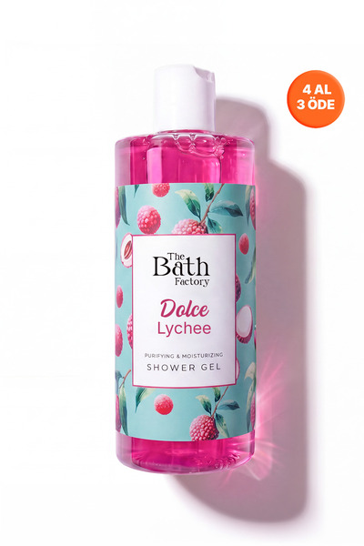 THE BATH FACTORY Nemlendirici Ve Besleyici Dolche Lychee Duş Jeli 400 ml