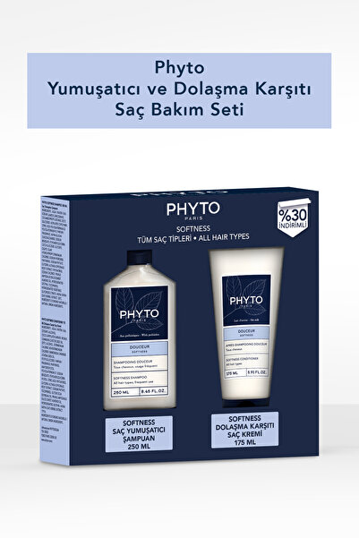 Phyto SOFTNESS TUM SAC TIPLERI ICIN BAKIM SETİ