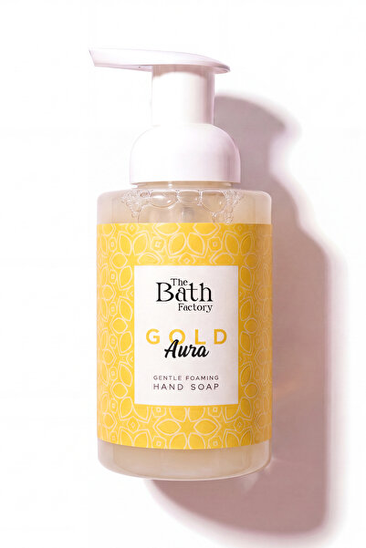 THE BATH FACTORY Moisturizing Purifying Gold Aura Foam Soap 300 ml