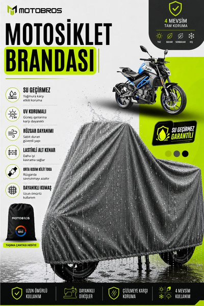 Motobros Motosiklet Brandası Motor Brandası CF Moto 250 NK Uyumlu ThermoGuard...