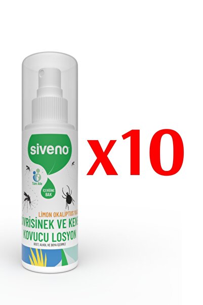Siveno Sivrisinek Kene Kovucu Losyon 50ml 10 Adet