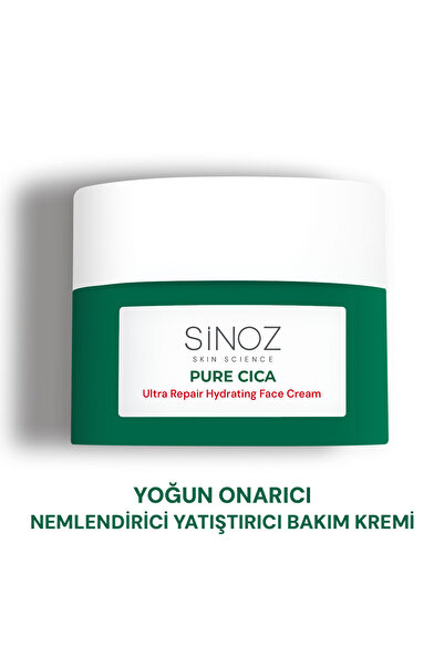 SİNOZ Pure Cica Yoğun Onarıcı Yatıştırıcı Nemlendirici Bakım Kremi Tahriş Olm...