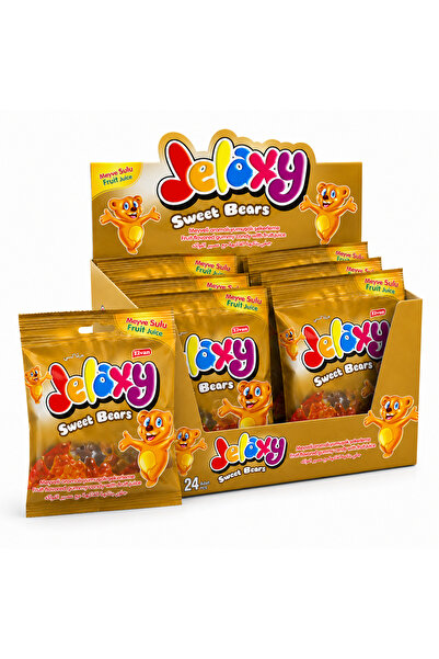 Elvan Jelaxy Ayıcık 20 Gr. 24 Adet ( 1 Kutu )