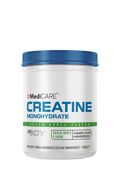 Bigjoy Medicare Creatine Monohydrate Yesil Elma Aromalı 500g