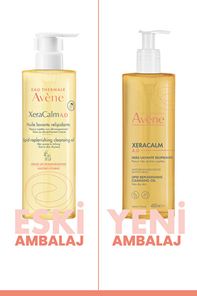 Avene XeraCalm A.D Atopiye Eğilimli Ciltler için Yıkama Yağı 400 ml