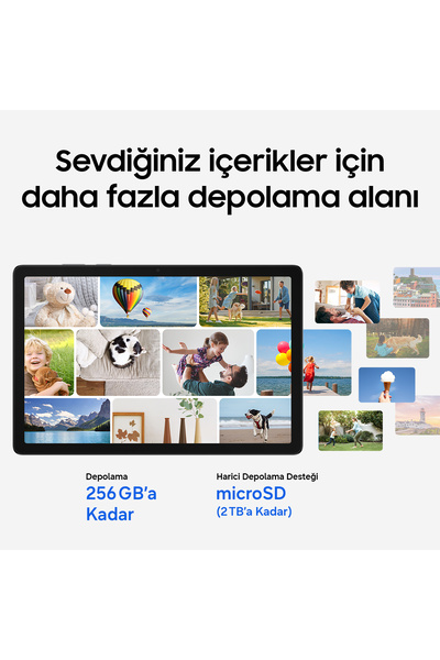 Samsung Galaxy Tab A11+ 8GB 256GB Gümüş Tablet