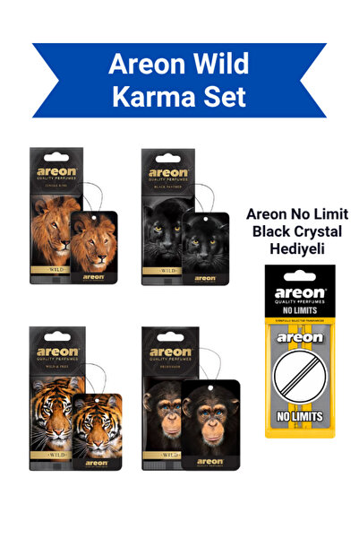 Areon Wild Karma Set Araç Kokuları
