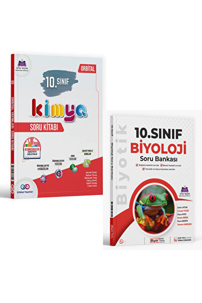 Biyotik Yayınları Orbital ve 10. Sınıf Kimya ve Biyoloji Soru Bankası Seti 2027