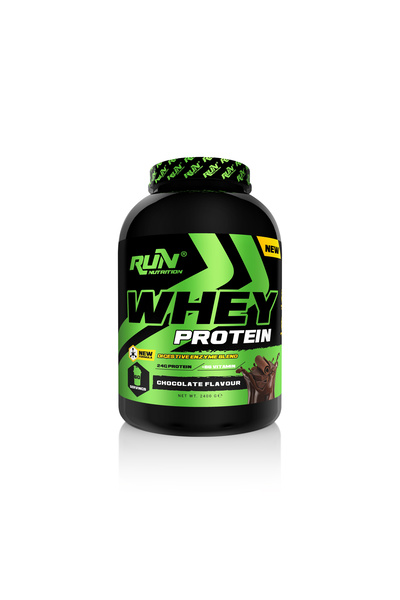 Run Nutrition Whey Protein - 2.4 Kg - Çikolata Aromalı - 60 Servis