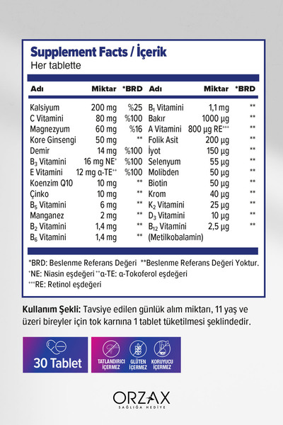 Ocean Daily One Energy 60 Tablet