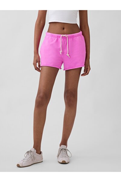 GAP PO RAW HEM SHORT - 320GSM NEON PINK GLOW 92% Cotton Better Cotton (BCI), ...