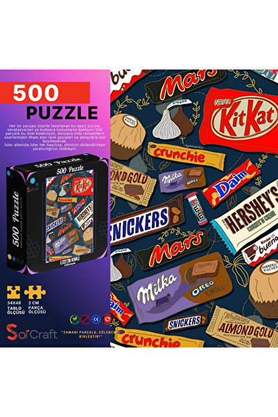 Soi Craft 500 Parça Puzzle Lezzetin Renkli Koleksiyonu #205