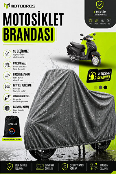 Motobros Motorcycle Tarpaulin Honda Activa Waterproof and Durable (Thickest) ...
