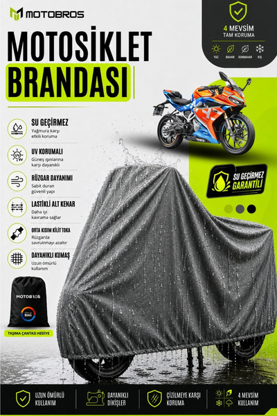 Motobros غطاء دراجة نارية ثيرموجارد-إكس Cf 250sr مقاوم للماء والغبار، غطاء مح...