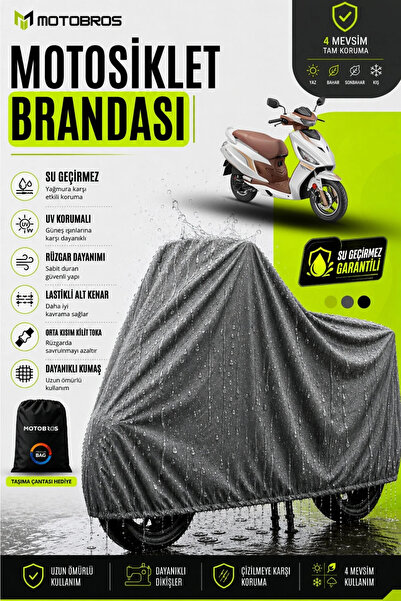 Motobros قماش دراجة نارية Hero Dash مقاوم للماء ومتين (سميك للغاية) للاستخدام...