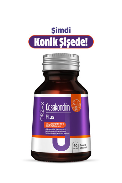 Ocean Orzax Cosakondrin PLUS (Tip 2 Kolajen-Glukozamin-Kondroitin-C Vitamini-...