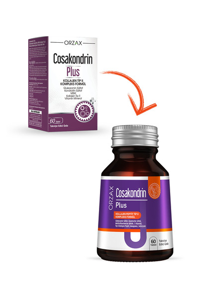 Ocean Orzax Cosakondrin PLUS (Tip 2 Kolajen-Glukozamin-Kondroitin-C Vitamini-...