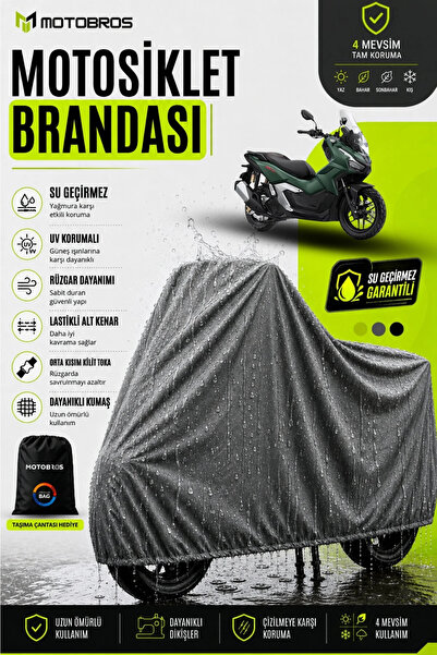 Motobros غطاء محرك الدراجة النارية من القماش المشمع، غطاء محرك هوندا ADV متوا...