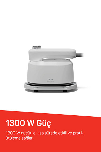 Arzum AR6055 Handy Steam Mini Buharlı Düzleştirici ve Seyahat Ütüsü, Dikey Buharlı Kırışık Giderici