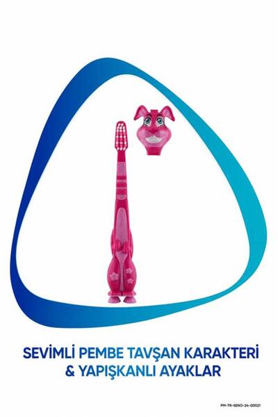 Sensodyne Promine 3-5 Yaş Çocuklar İçin Sevimli Tavşan Karakterli Diş Fırçası Yumuşak