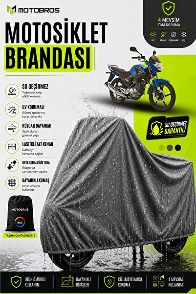Motobros Motorcycle Tarpaulin Motor Cover Yamaha Ybr Compatible Thermoguard-X...