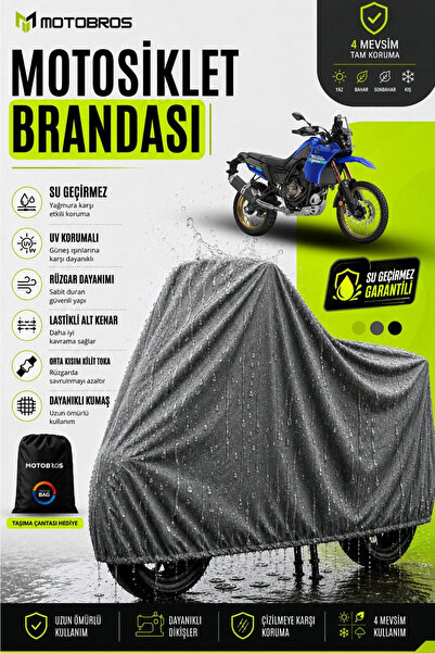 Motobros غطاء محرك الدراجة النارية من القماش المشمع مناسب لـ Yamaha Tenere مت...