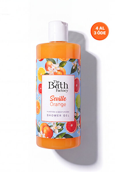 THE BATH FACTORY Nemlendirici Ve Besleyici Seville Orange Duş Jeli 400 ml