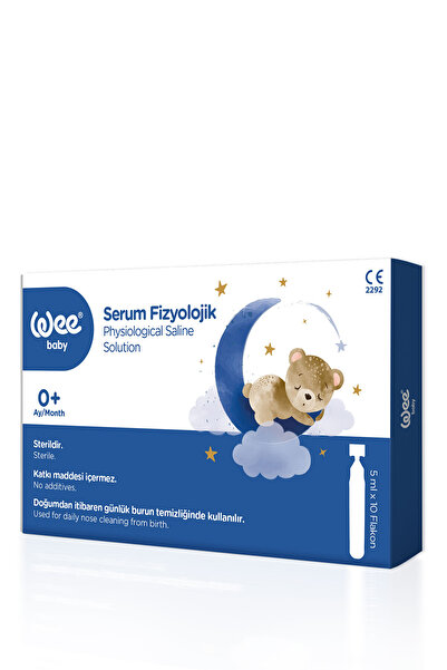 Serum Fizyolojik 10'lu Tek Kullanımlık Flakon 10X5 Ml