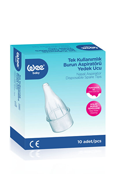 Wee Baby Burun Aspiratörü Nasal Yedek Ucu 10 Adet