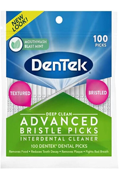 DENTEK Derin Temizlik Gelişmiş Kıl Fırçaları 100'lü.