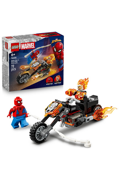 LEGO ® ǀ Marvel Örümcek Adam vs. Ghost Rider Motosikleti 76335 - 6+ Yaratıcı ...