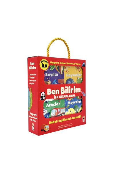 Sincap Kitap | Ben Bilirim İlk Kitaplarım | İngilizce Destekli 4 Mini Kitap +...