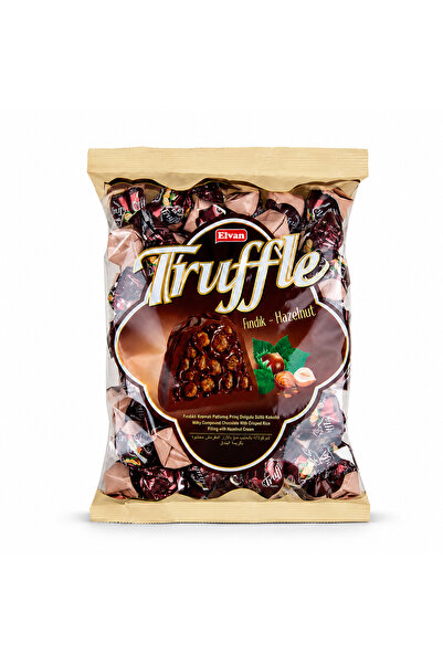 Elvan Truffle Fındıklı 1000 Gr. (1 Poşet)