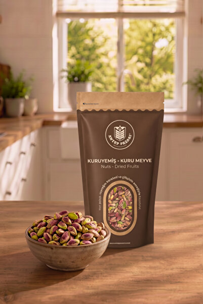 Antep Pazarı Antep Fıstığı İçi-100 gr (Çiğ-Tuzsuz)