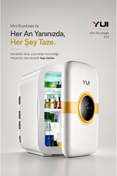 Yui K22 Dokunmatik Led Ekranlı Kozmetik, Gıda, Araç Ve Ev Tipi 20 Litre Taşın...