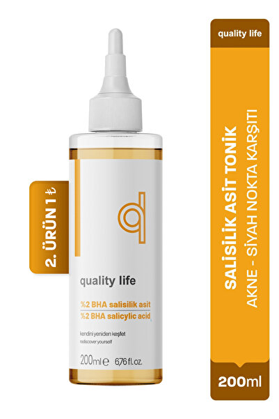 Quality Life Salisilik Asit Tonik - Gözenek Sıkılaştırıcı Sivilce ve Akne Kar...