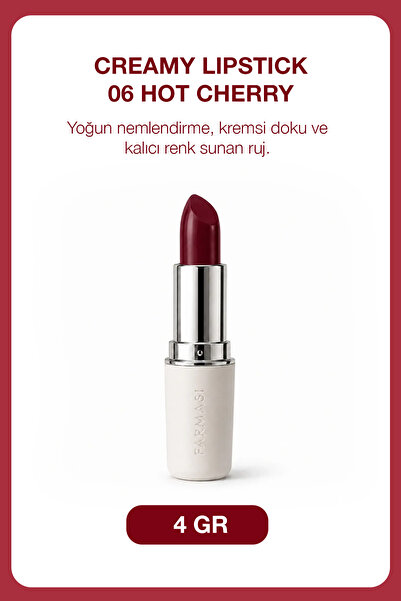 Farmasi Creamy Lipstick 06 Hot Cherry 4 gr