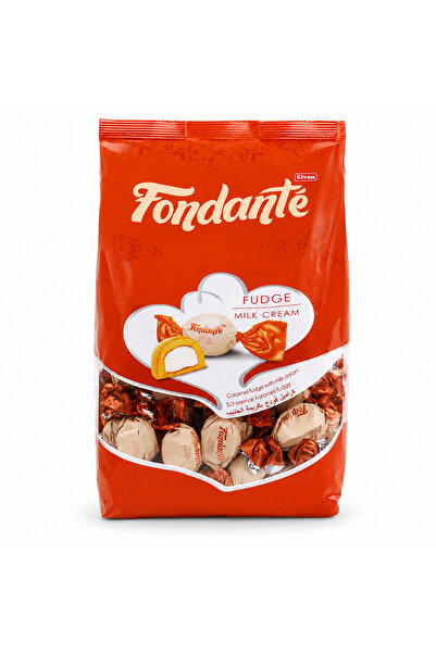Fondante Sütlü Fudge 1000 Gr. (1 Poşet)
