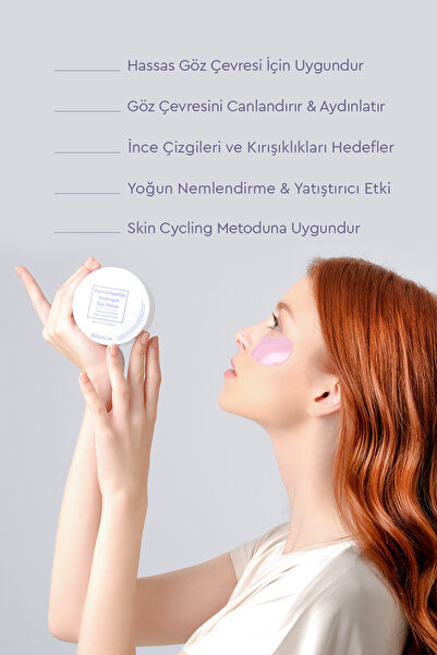 Bibimcos Retino-Peptide Hydrogel Eye Patch 60 Adet - Kırışıklık Karşıtı & Canlandırıcı Göz Maskesi